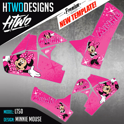 SUZUKI LT50 GRAPHICS KIT TO FIT LT 50 STICKERS QUAD DECALS STICKER