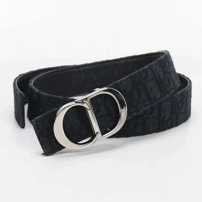 Dior CD89759 CD Icon Belt Dior Oblique Belt/CD Icon Belt noir homme