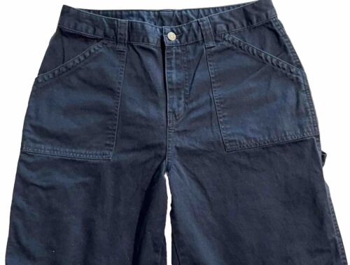 Bill Glass Denim Carpenter Blue Capris Sz 8 ( W30” X 21.5” L ( 301.C) - Picture 2 of 5