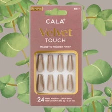 Velvet Touch | Medium Coffin Sage Cateye