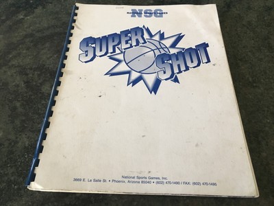 super shot deluxe electronic basketball game