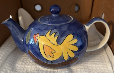 VTG Tea Pot Herman Dodge & Son Had Painted Marianne Vinich
