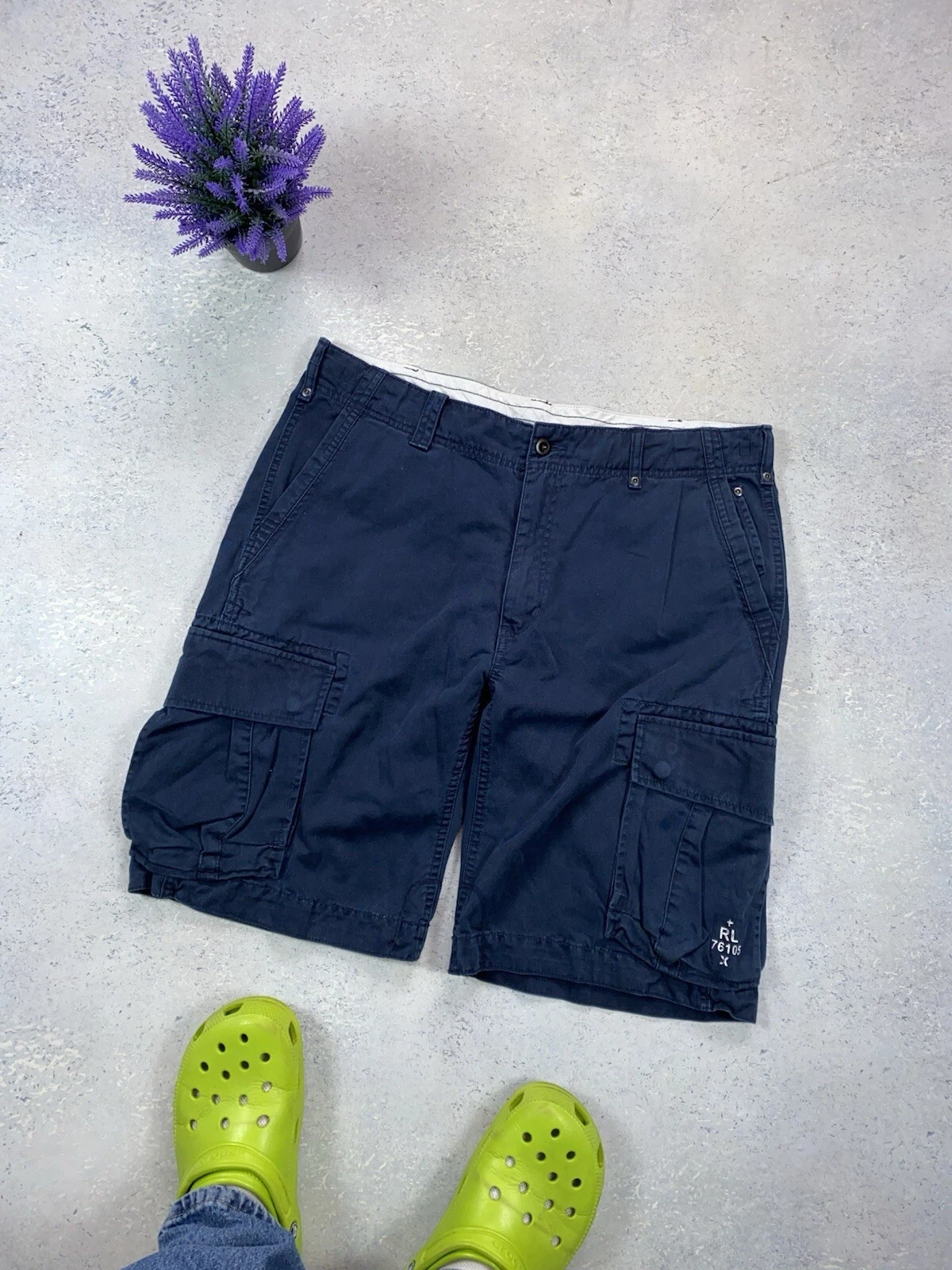 Vintage Polo Ralph Lauren Men's Cargo Shorts Size 36