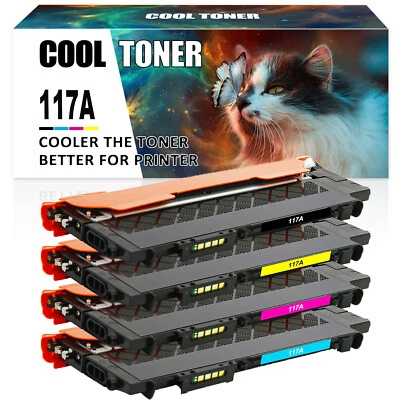 COOL TONER 4 Toner XXL per HP Color Laser MFP 178nwg nw 179 fwg fnw 150nw 150a 117A W2070A
