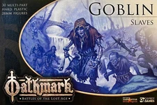 Oathmark Goblin Slaves 28mm New • 1 Sprue • 5 Minis • Osprey Northstar