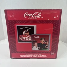 Man Cave Coca-Cola Two-Sided Light Up Plug-In Accent Sign 2009