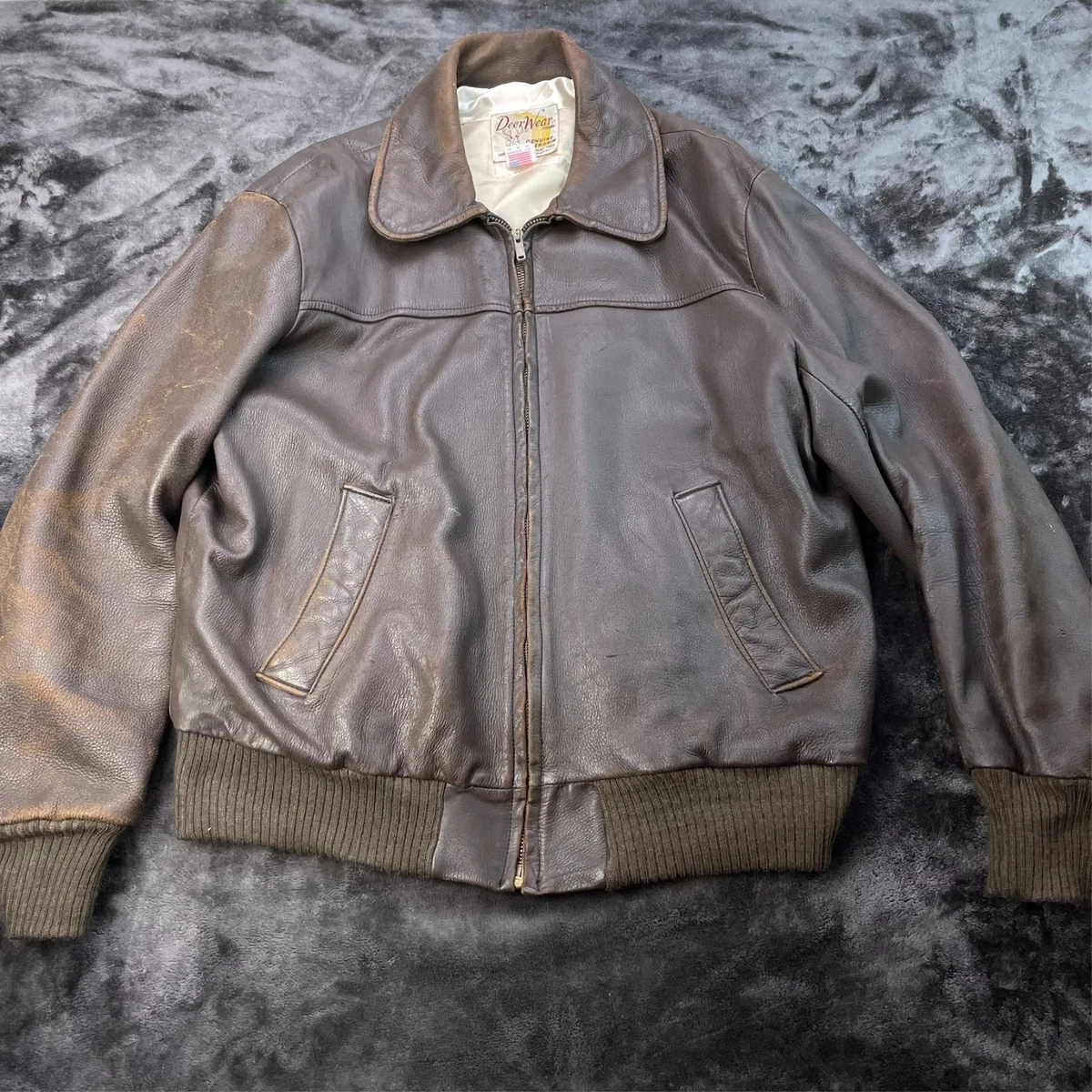 Deerskin Jacket In Vintage Outerwear Coats & Jackets For Men for