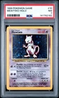 Mewtwo Holo Rare Base Set #10/102 1999 PSA 7 English Pokémon TCG Basic