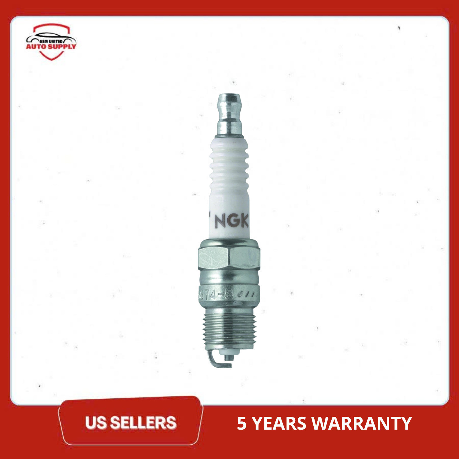 4 pc NGK 5657 R5674-8 V-Power Racing Spark Plugs for BL64Y BL62Y AF902 438TS he