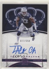 2017 Panini Preferred Crown Royale Rookie Pink /350 Taco Charlton #50 Auto 01xd
