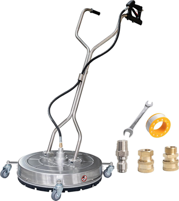 #ad Hourleey 24quot; Pressure Washer Surface Cleaner with Dual Handles Stainless Steel $410.99