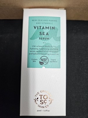 THE ORGANIC SKIN CO New Zealand Marine & Vitamin C Vitamin Sea Serum 1oz Qty. 4