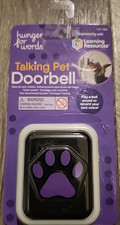 Talking Pet Puppy Bells Dog Doorbells for Door Knob/Potty Training/Go Outside A8