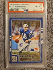 2016 Panini Donruss Peyton Manning The Sheriff Tribute 6 Mint