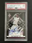 2025 Topps Transcendent Ken Griffey Jr Icons Chrome Black /10 PSA 9 AUTO MINT
