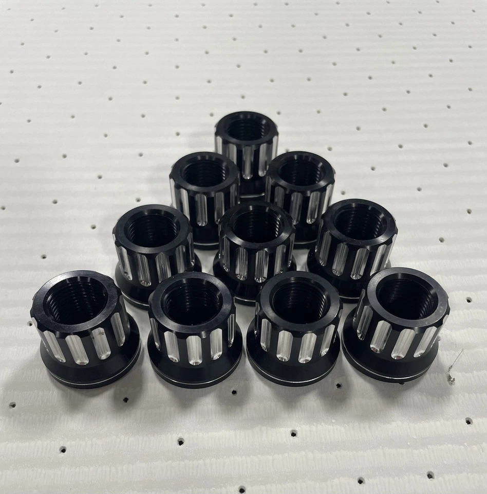 "Tuercas Billet de 5/8"" (paquete de 10)" Foto 2 de 3