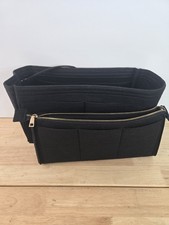 Felt Purse Organizer Insert Bag Organizer Black