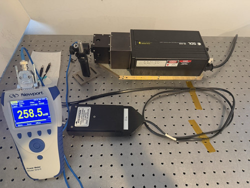 JDSU SDL 8530 Grating Stabilized 785nm Laser w/ Kaiser Optical HFPH-785 RAMAN
