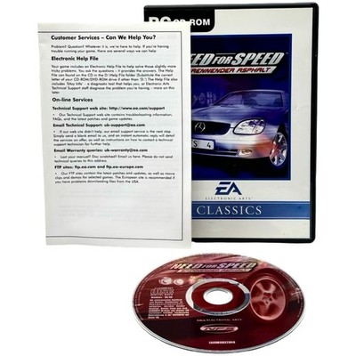 Need for Speed IV: Brennender Asphalt (EA Classics) PC CD-ROM gereinigte Hülle