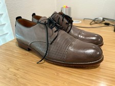 Penny Luck Men's Gray Oxford Size 10