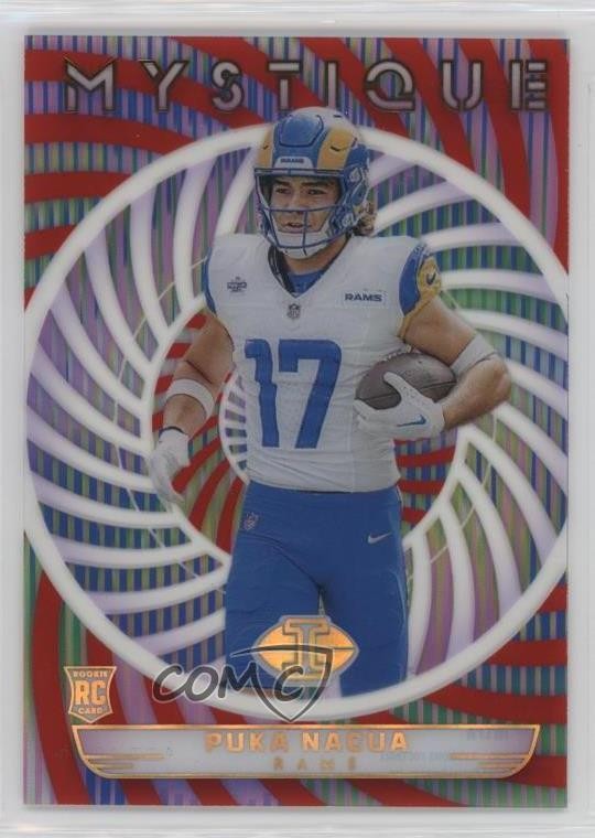 2023 Panini Illusions Mystique Red 155/199 Puka Nacua #27 Rookie RC 1az7