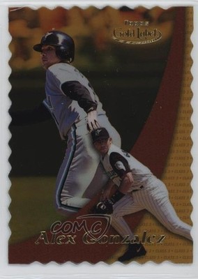 2000 Topps Gold Label Class 3 Gold 40/100 Alex Gonzalez #20 11pj