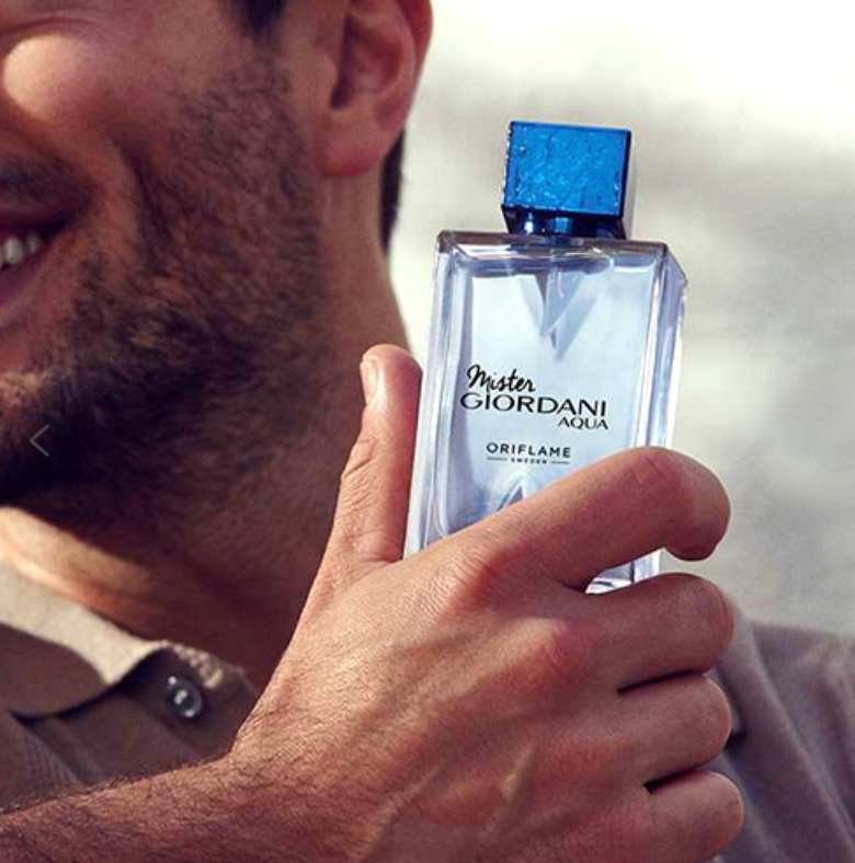 ORIFLAME MISTER GIORDANI AQUA (WOODY WATERY) EAU DE TOILETTE SPRAY