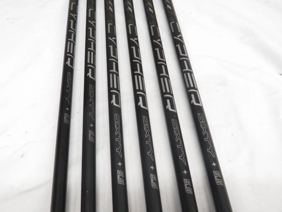 Used Callaway Paradym Ai Smoke HL Iron Set 6-PW,AW,GW (No 8 Iron) Cypher 5.5 REG - Image 4 of 4
