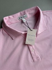 NWT Peter Millar Pima Cotton Crown Polo Shirt Size XL bs77