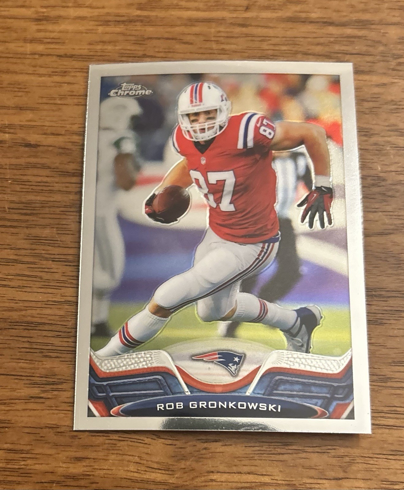 2013 Topps Chrome Refractors Rob Gronkowski Football Cards #35