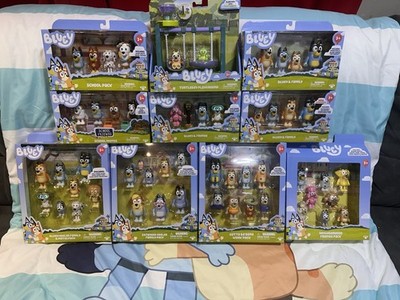 Bluey Family and Friends Lot of 10 Sets NIP 54 Characters Total No Duplicates 