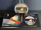 2019 1oz Silver Liberty Eagle. “Moon Landing - Command Module“. COA in Capsule.