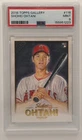 2018 Topps Gallery Shohei Ohtani #116 RC Los Angeles Angels PSA 9