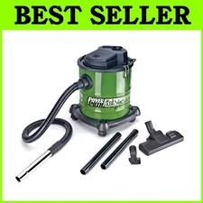 Powersmith 10 Amp Ash Vacuum, Metal Canister