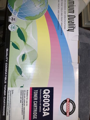 NEU Premium Qualität Laser Tonerkassette CHQ6003A MAGENTA