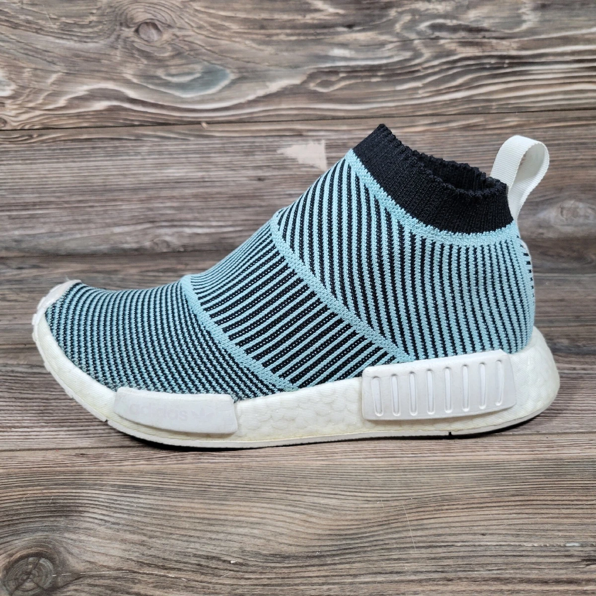 Mens Size 6 Adidas NMD CS1 Primeknit Blue Spirit x Parley Sneakers eBay