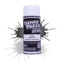 Spaz Stix SZX16089 SILVER Pearl Aerosol Paint, 3.5oz Can