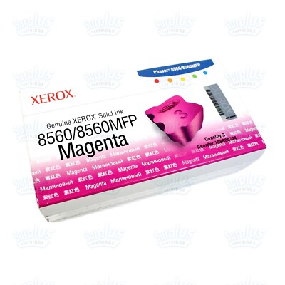 Genuine Xerox 8560/8560MFP Magenta Solid Ink Toner Cartridge Phaser 108R00724