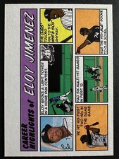 Eloy Jimenez 2022 Topps Heritage 1973 Topps Comics Chicago White Sox #73TC-2
