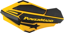 POWERMADD/COBRA 34401 HANDGUARDS YEL/BLK S-D