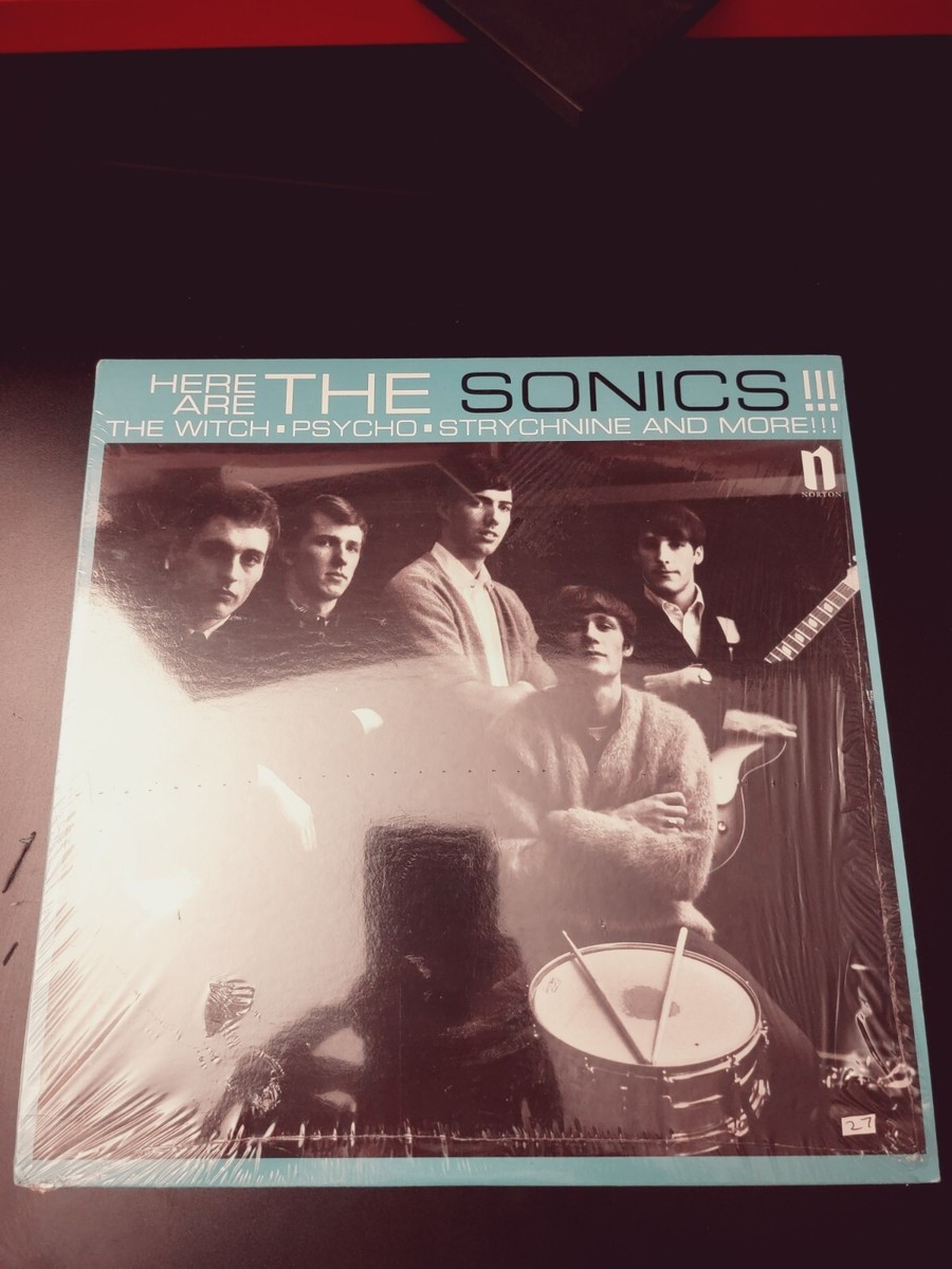 THE SONICS, Here Are The Sonics | 1965 | Etiquette ET-LP-024 Mono