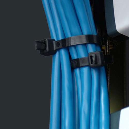 6pcs Office Releasable Home Wire Binding Straps Fastener Cable Ties - Afbeelding 10 van 11