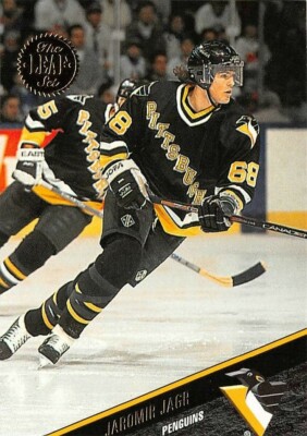 1993-94 Leaf #346 Jaromir Jagr ** Pittsburgh Penguins **