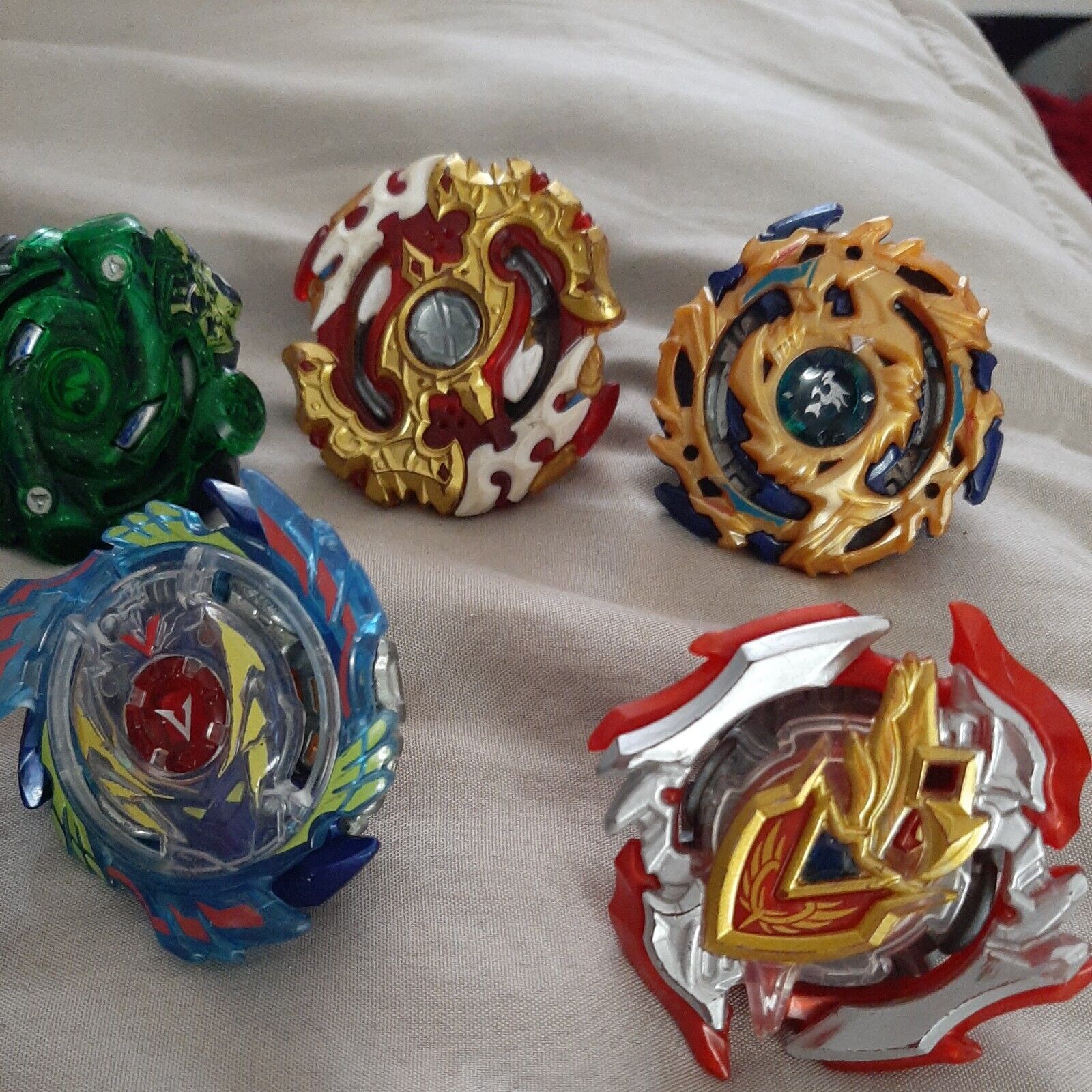 Vintage Beyblade Spinners Random Launcher and Ripcord 