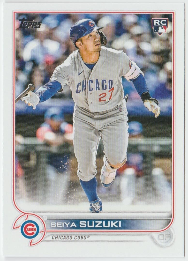 2022 Topps Update #US250 Seiya Suzuki RC - Chicago Cubs