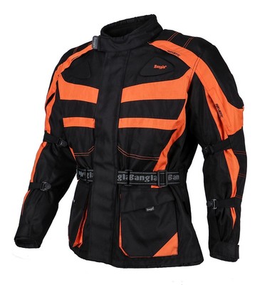 Herren Leder Motorradjacke W-TEC Traction