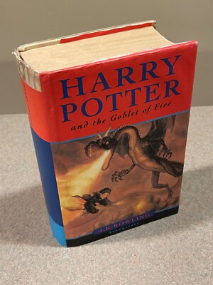 Harry Potter and the Goblet of Fire J K Rowling (Bloomsbury UK 1st Edition HC