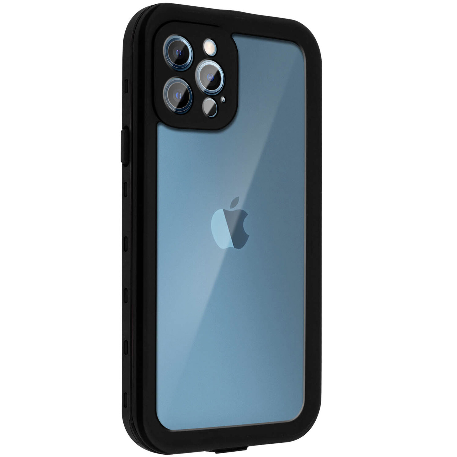 Protective Case for iPhone 12 Pro Waterproof Screen protector black