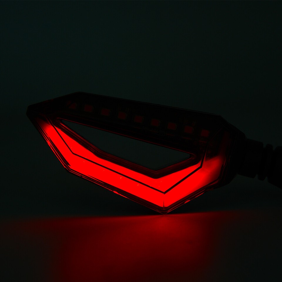 MOTORCYCLE TURN SIGNAL PLASTICS UNIVERSAL VEHICLE MODELS NEW EASY TO