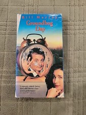 Vintage Groundhog Day VHS, 1993, Closed Captioned 